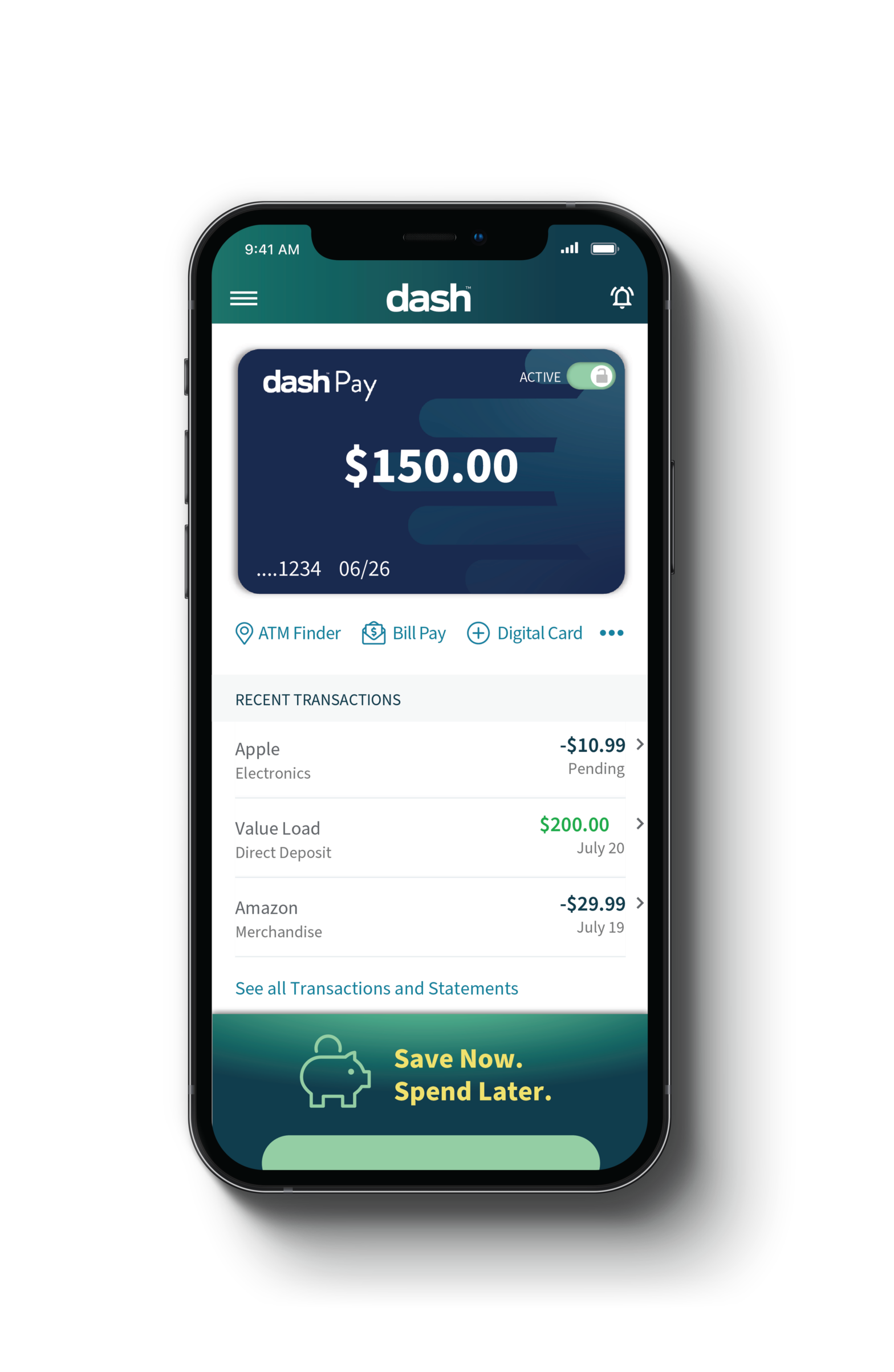 MyDashCard dash app Dash Solutions