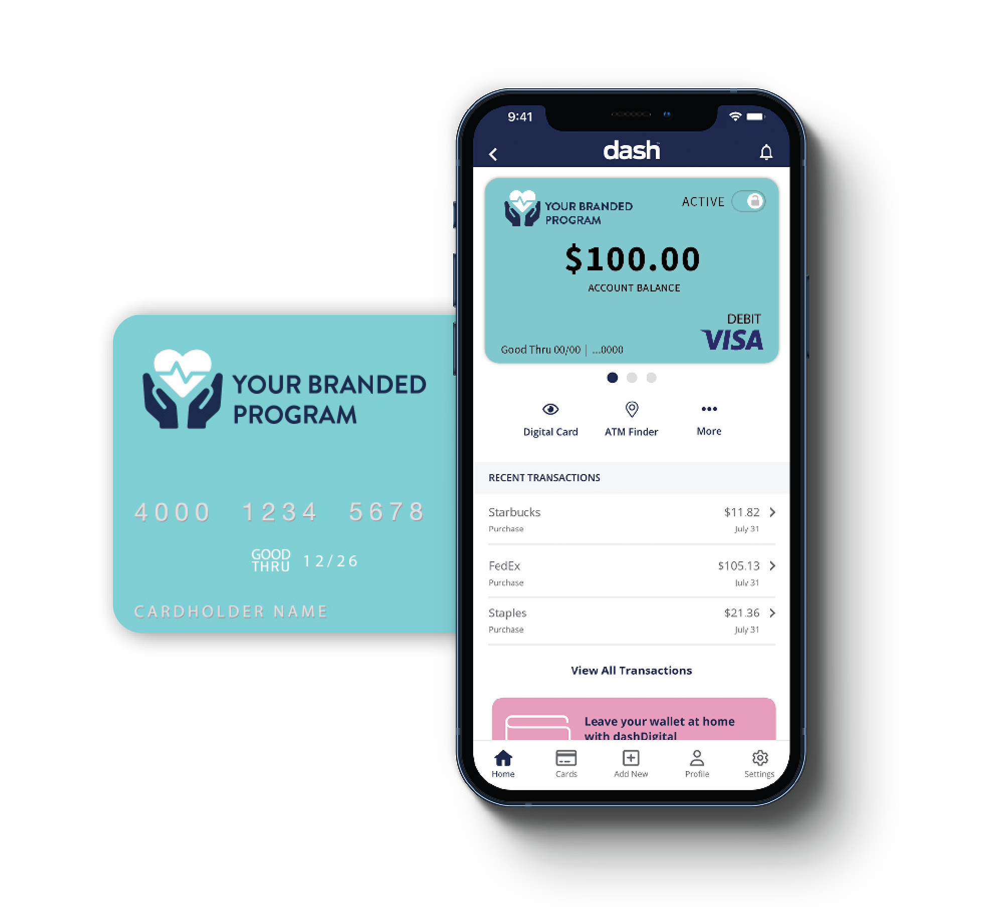 clinical trial participant payments on MyDashCard